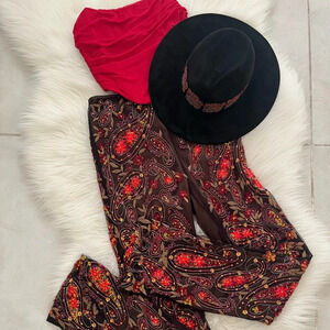 Beaded Pants Set w/ Bustier, size Small